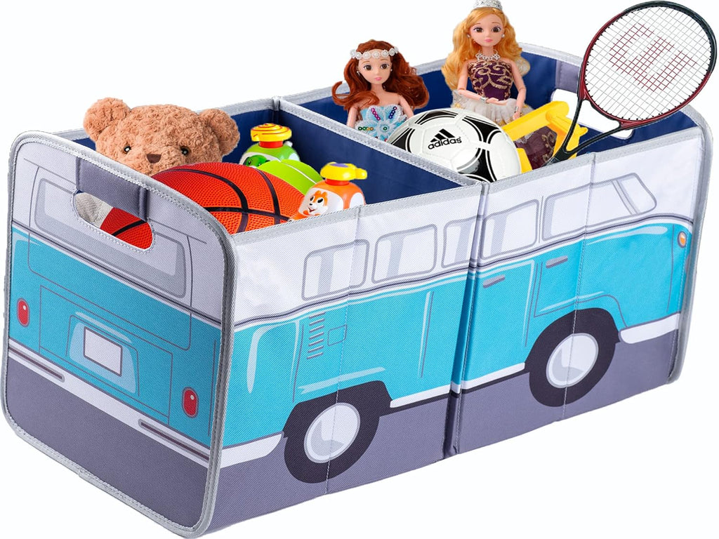 Collapsible Car Organizer with Movable Dividers Pack of 2 A1800
