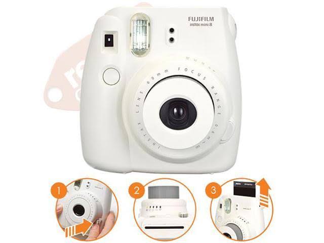 Blue Instant Film Camera Kit C323