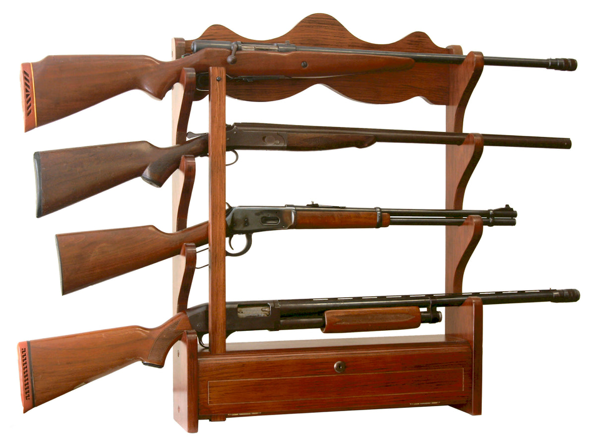 4 Gun Wall Rack H18088