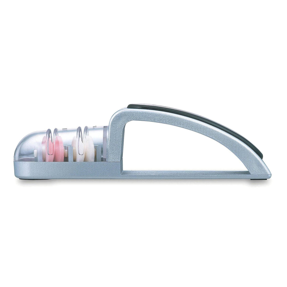 2-Stage Knife Sharpener Silver Black X512