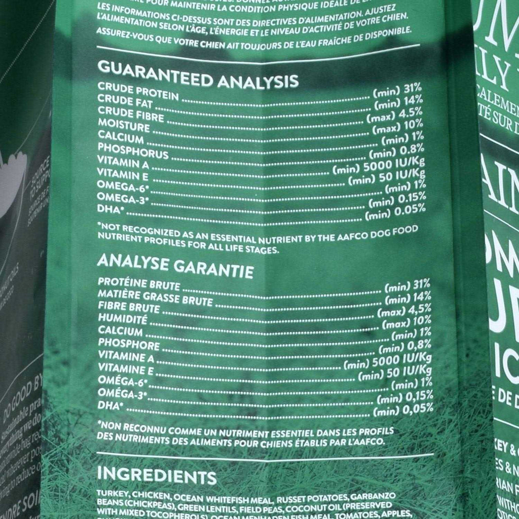 Grain Free Turkey & Chicken Dry Dog Food A379