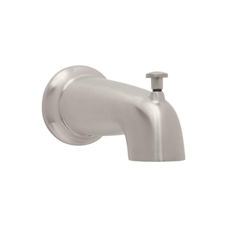 Single Handle 1-Spray Tub and Shower Faucet 1.8 GPM Brushed Nickel U396107