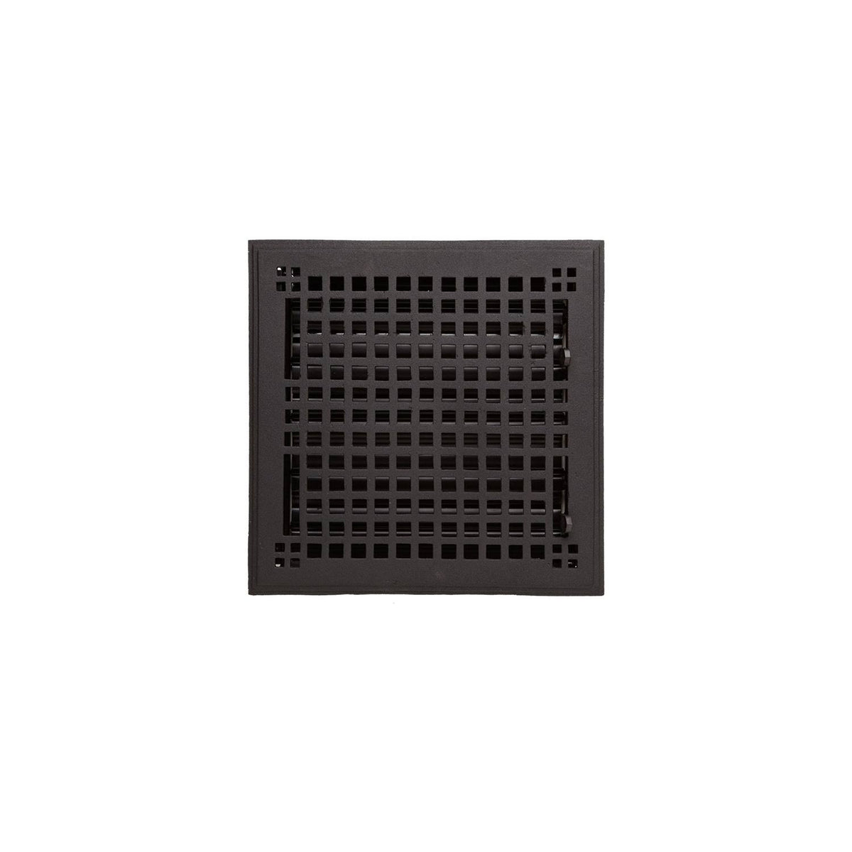 Cast Iron Wall Register Black Powder Coat Y8780