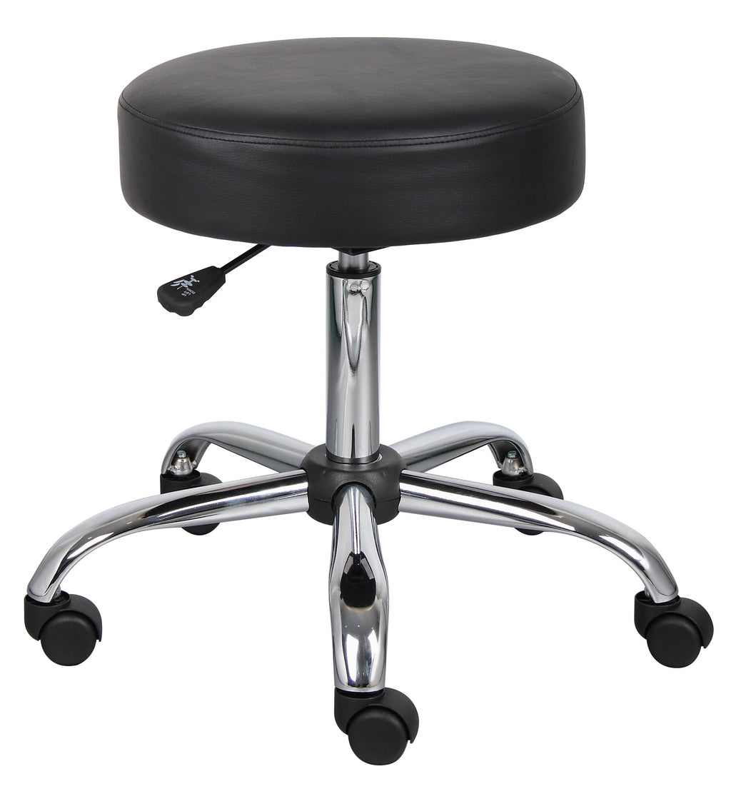 Black Caressoft Medical Stool S4030