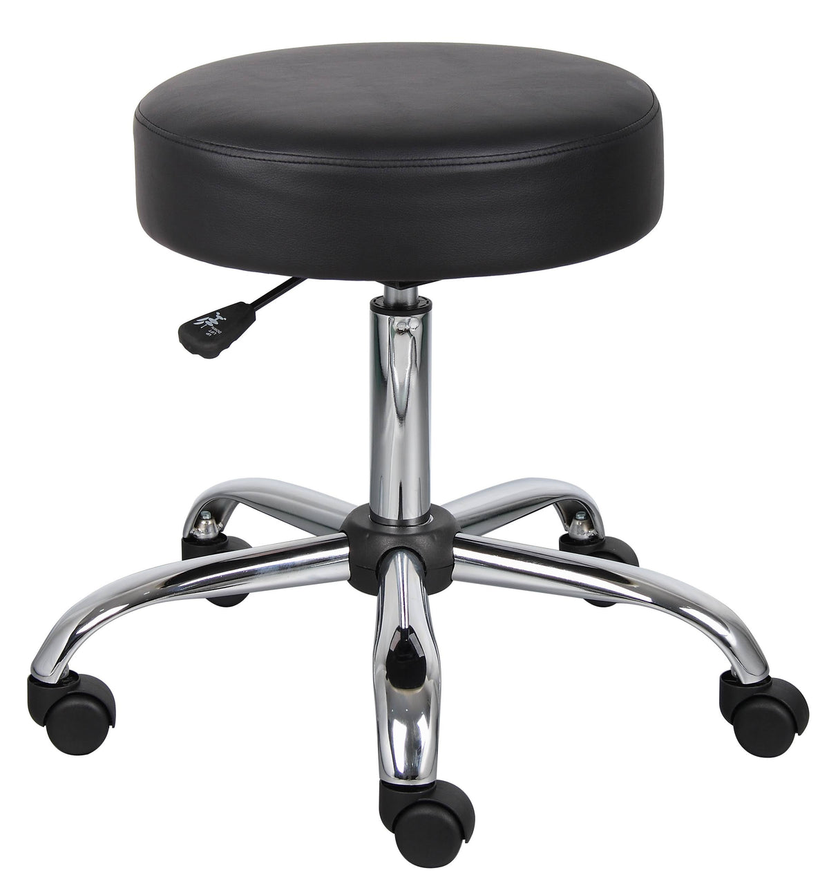 Black Caressoft Medical Stool S4030