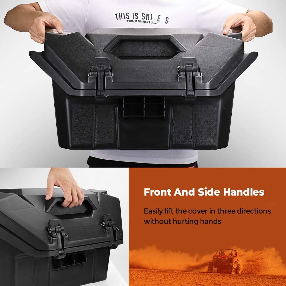Storage Rear Cargo Box with Two Lockable Latches O473733