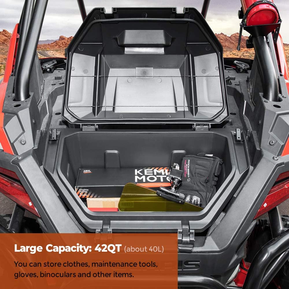 Storage Rear Cargo Box with Two Lockable Latches O473733
