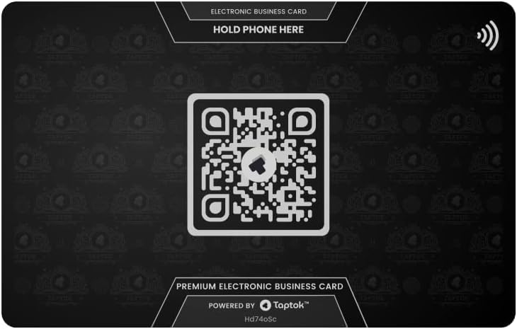 Metal Card Electronic Business Card Smart NFC Card D5797