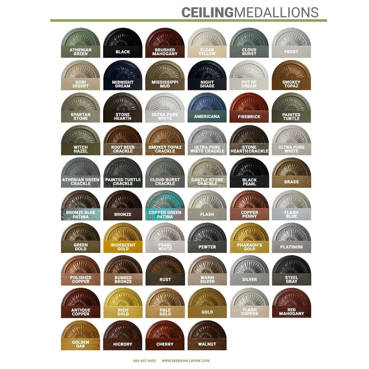 15 3/4x22OD x 3 1/4x22ID Ceiling Medallion P7387