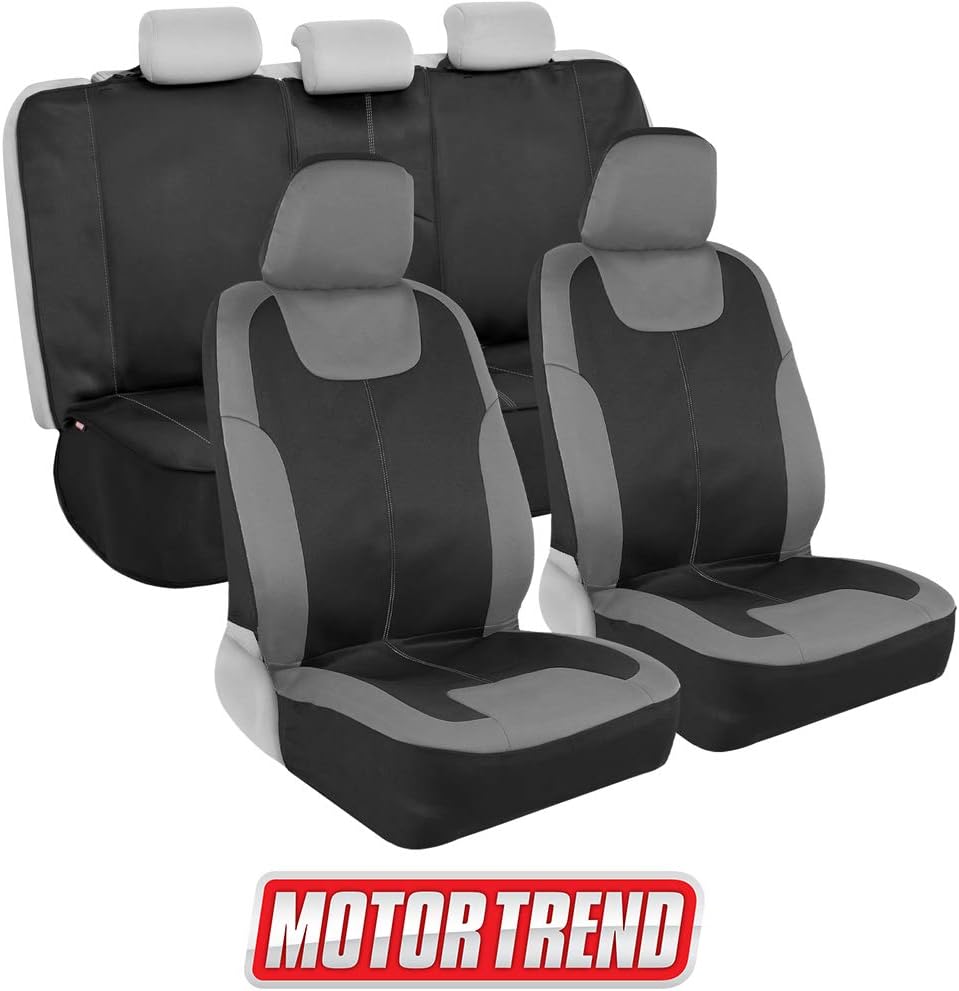 Gray Car Seat Covers Full Set F2568