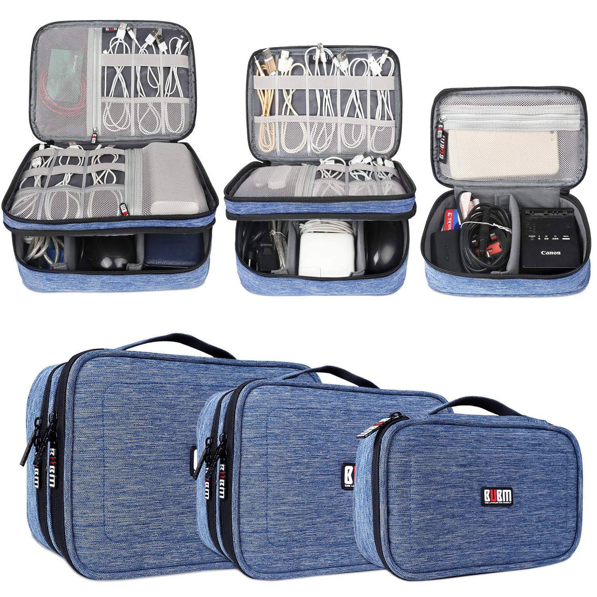 Universal Travel Cable Organizer Carry Bag R93047