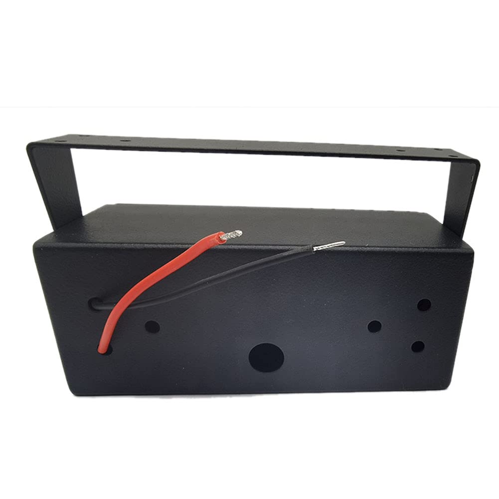 4 Gang Rocker Toggle Switch Panel USB Quick Charger Voltmeter Blue Led Pre-Wired Surface Mount Box K319124