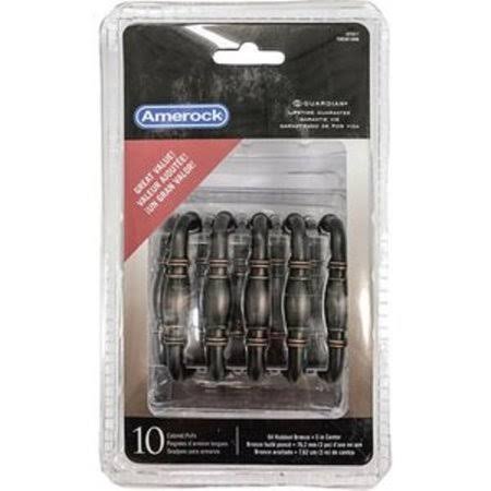 Oil Rubbed Bronze 3 inch Cabinet Drawer Pull 10 Pack G879711
