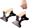 Wooden Push Up Bars with Steel Handles V10550