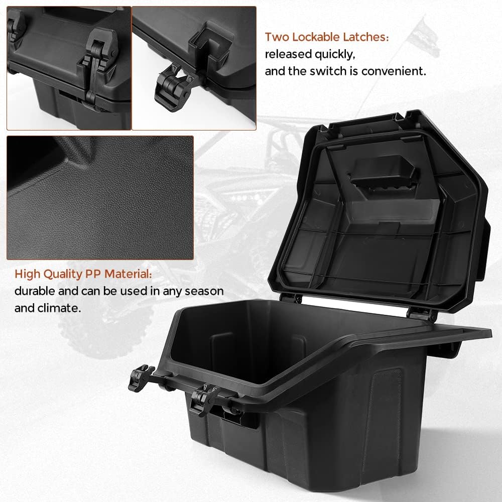 Storage Rear Cargo Box with Two Lockable Latches O473733