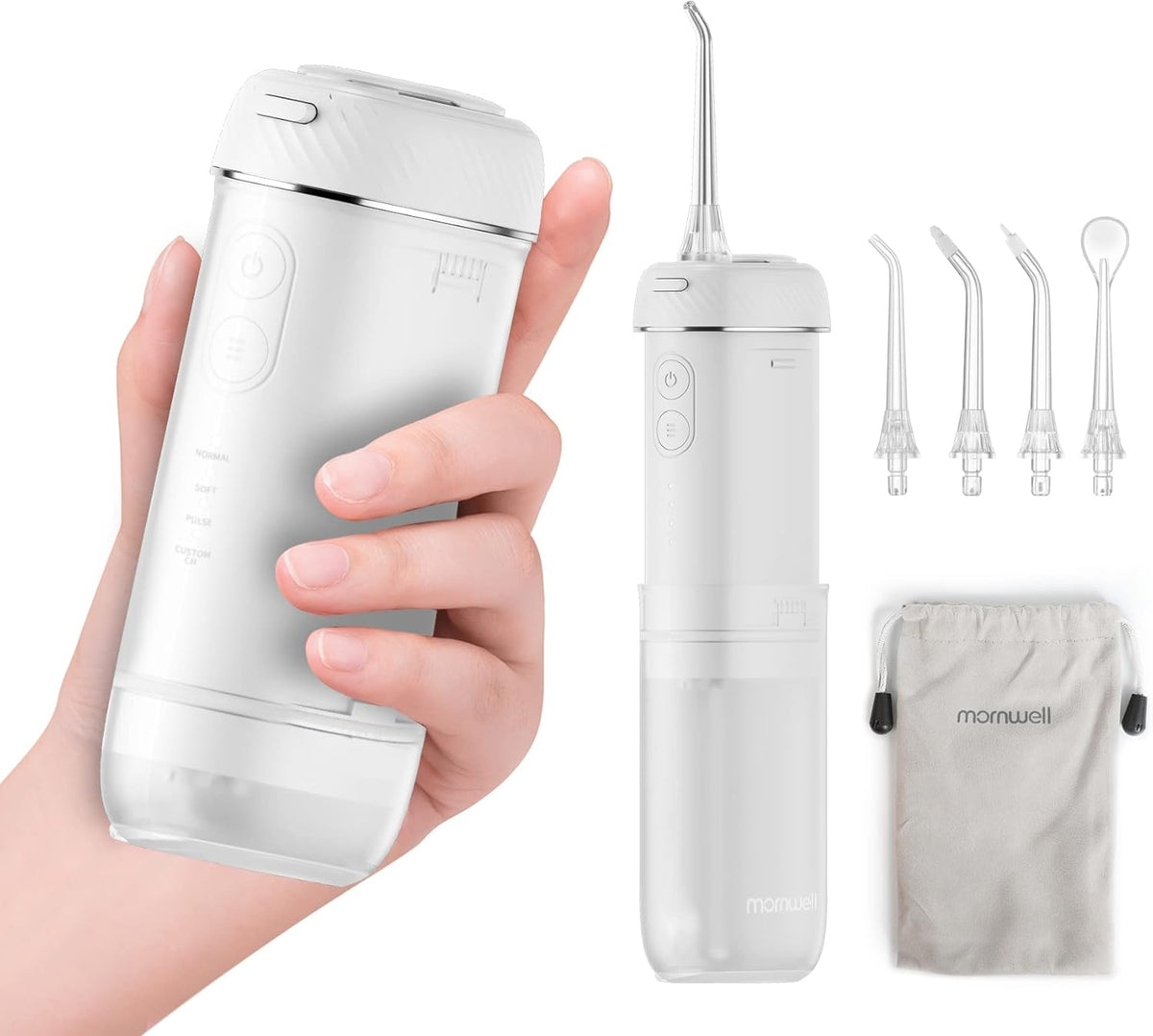 Cordless Portable Water Flosser with Telescopic Water Tank C206
