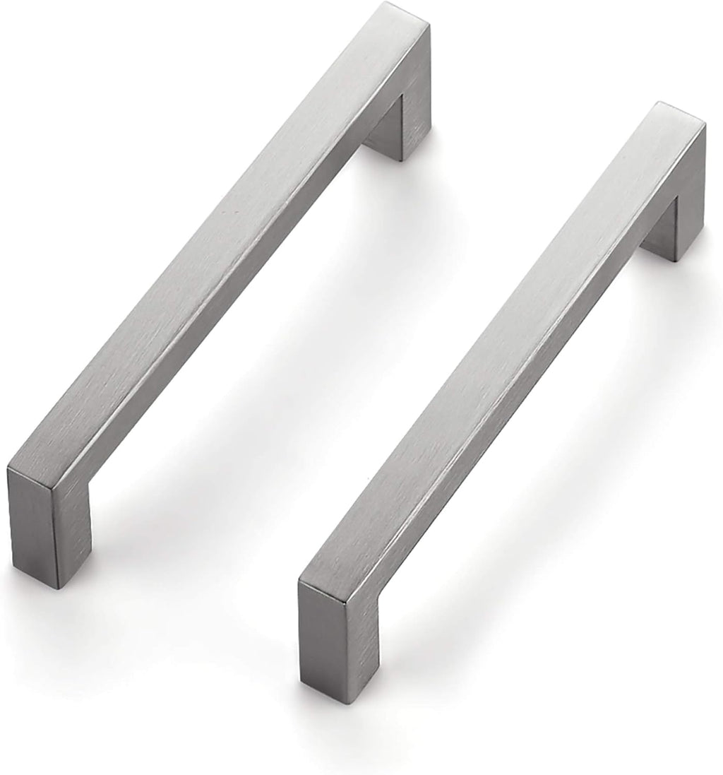 30 Pack 5 Inch Matte Black Square Cabinet Handles K40914