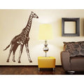 Beige 43in x 64in Giraffe Wall Decal I894070