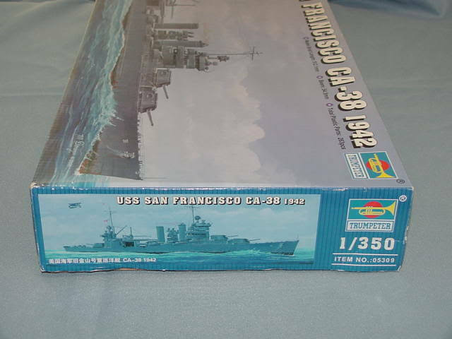 1/350 USS San Francisco CA-38 1942 E6209