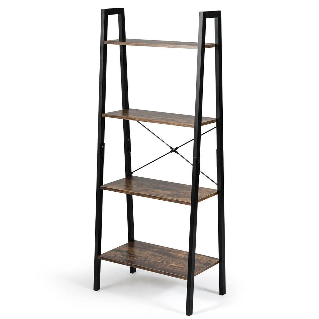 4-Tier Ladder Shelf Bookcase B242602
