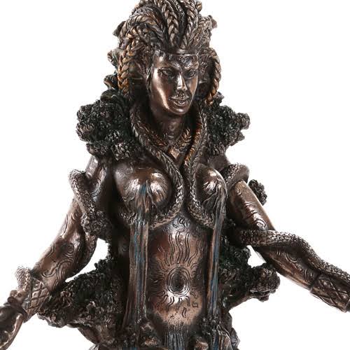 Celtic Mythology Goddess Cast Bronze H27786