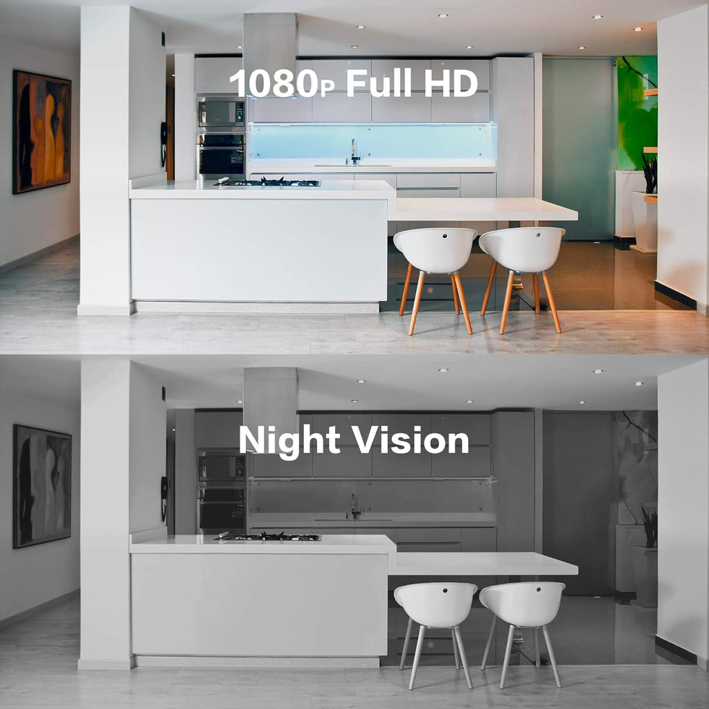 1080P HD Indoor Security Camera with Night Vision H382