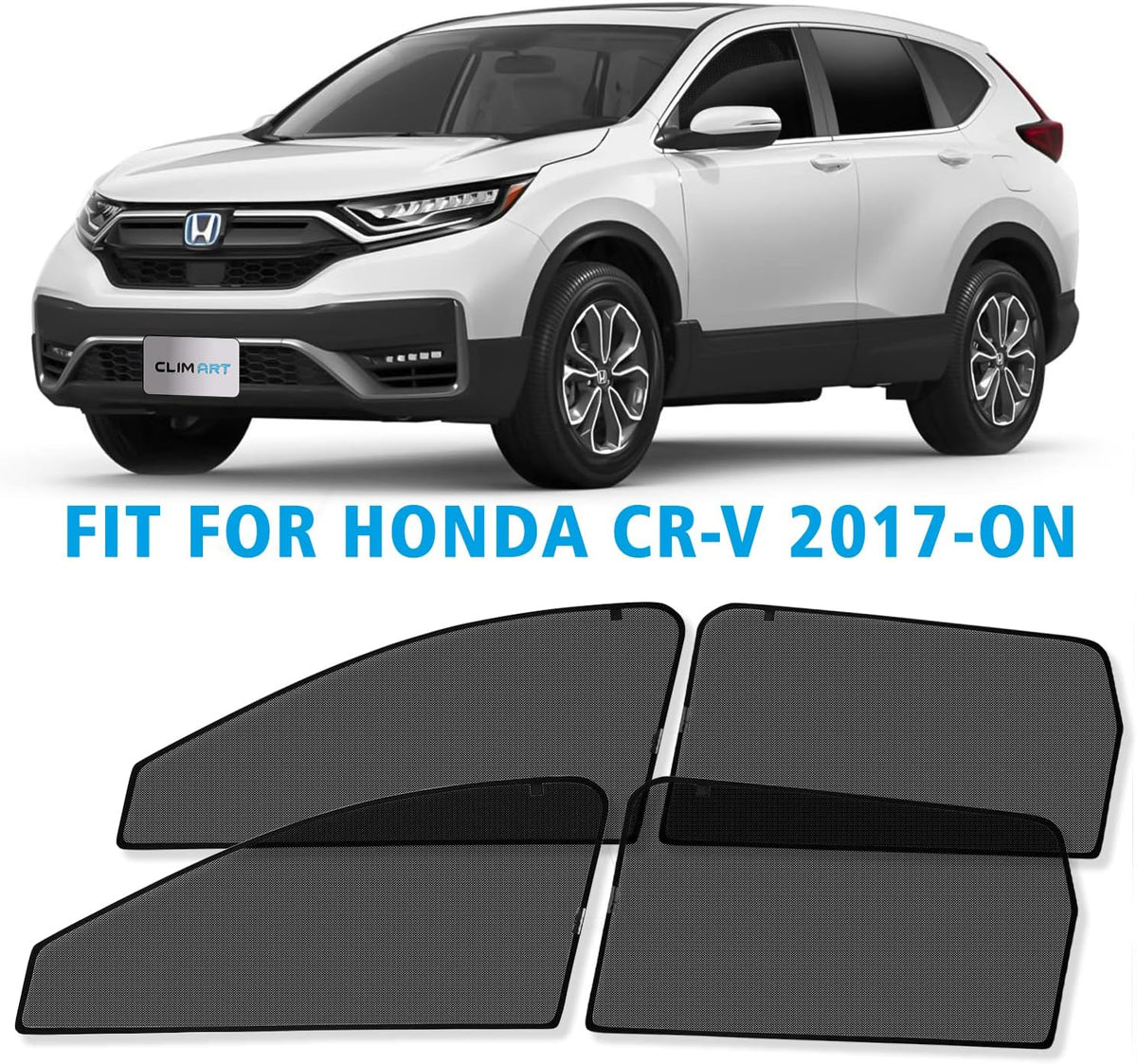 Magnetic Car Window Sunshade 4 Pc. Set K801225