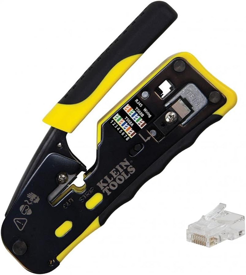 Ratcheting Modular Cable Crimper Wire Stripper Wire Cutter Q450981