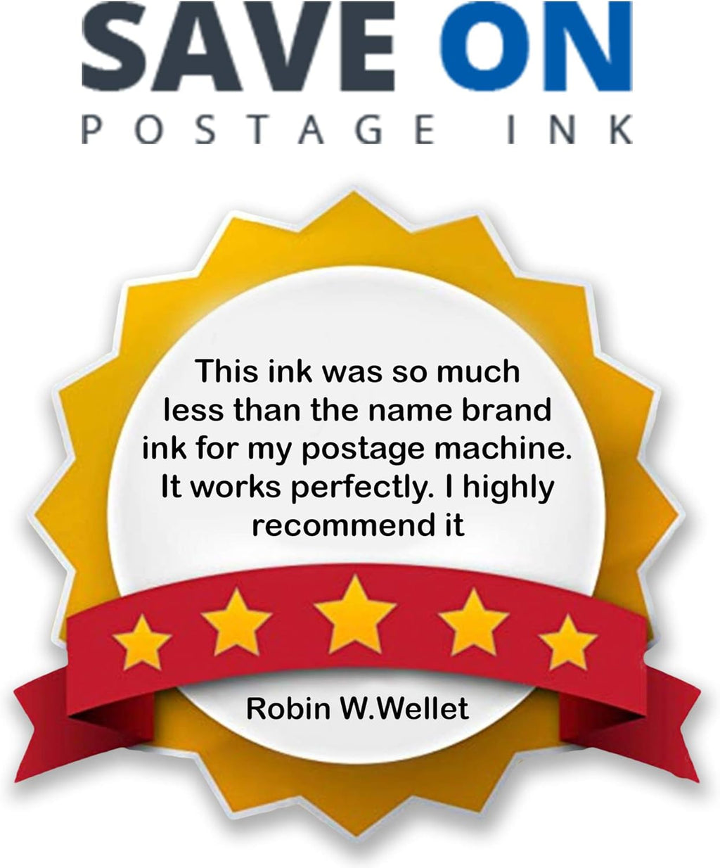 Compatible Red Postage Ink Cartridge F71137