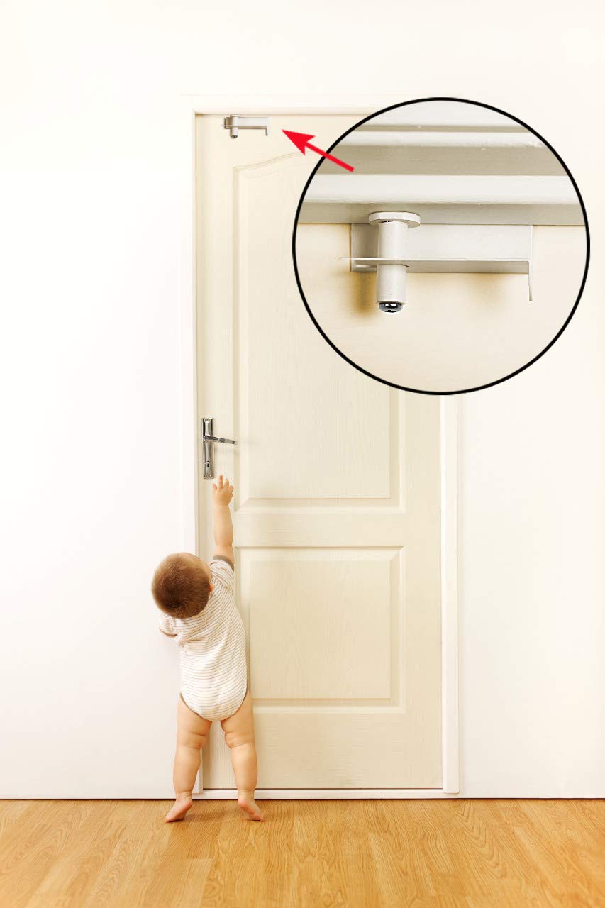 Child Safety Door Top Lock 3 Pack Metal F617943
