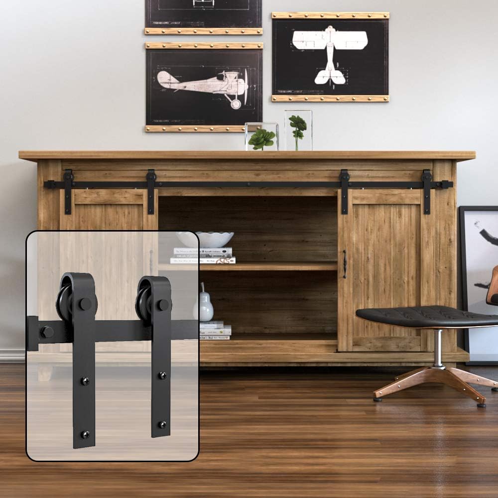 6FT Barn Door Hardware Kit J396196