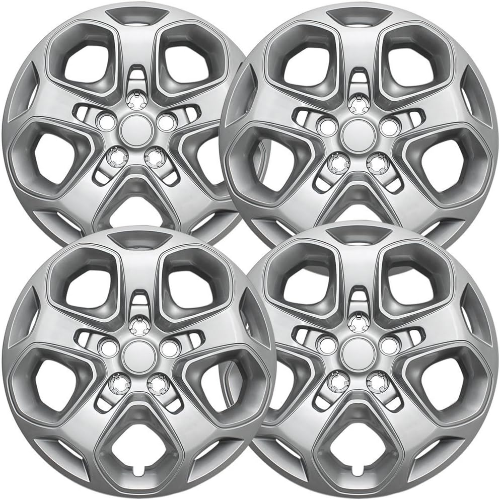 17 Inch Silver Set of 4 Hubcaps Y784900