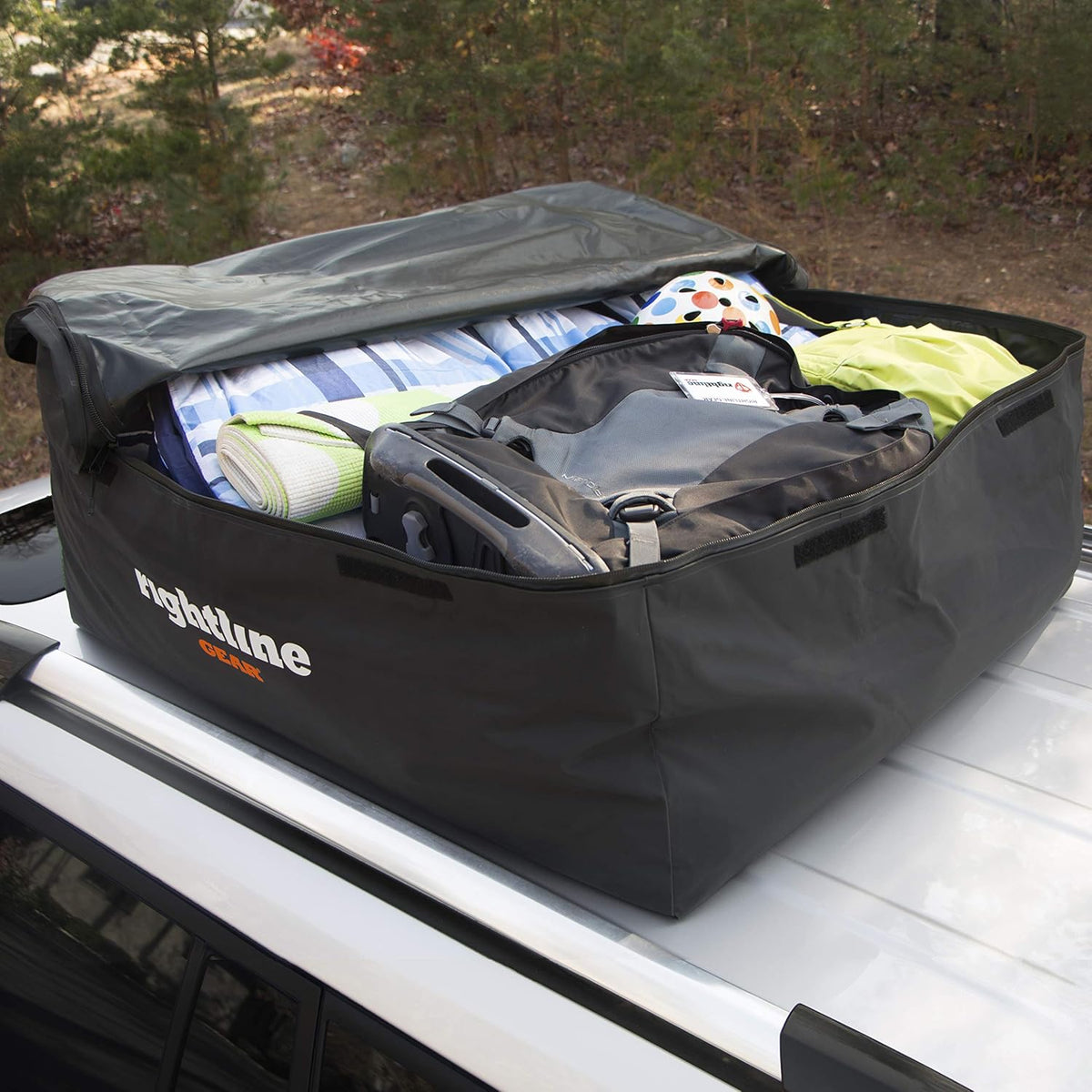 15 cu ft Weatherproof Car Top Carrier Y546901