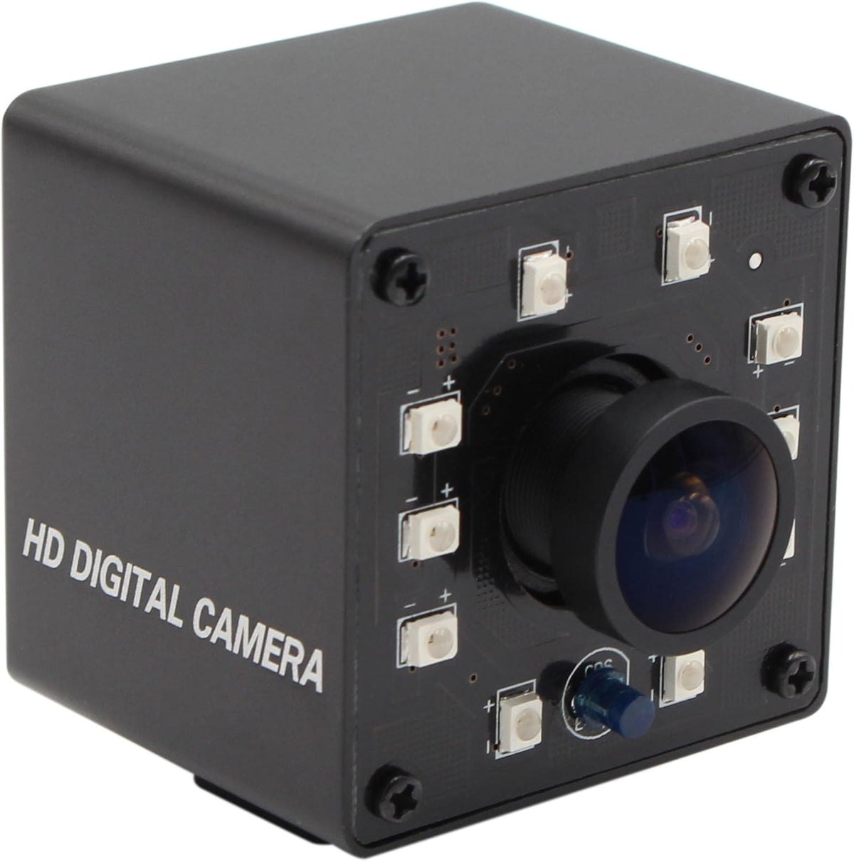 1080P Wide Angle Fisheye IR LED USB Webcam Camera T413