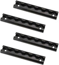 Black L Track 6 Inch Length 4 Pack Z4768