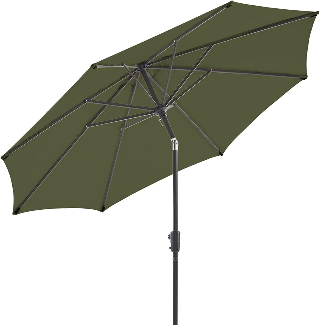 Olefin Patio Umbrella with 8 Ribs & Push Button Tilt S8308
