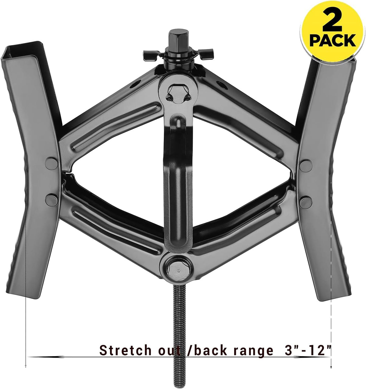 Heavy Duty RV Wheel Chock with Crank Handle M59872