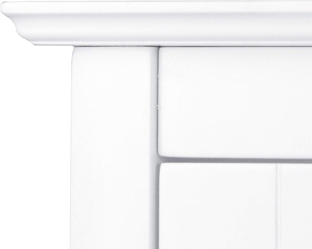 White Detachable Bathroom Cabinet F87195