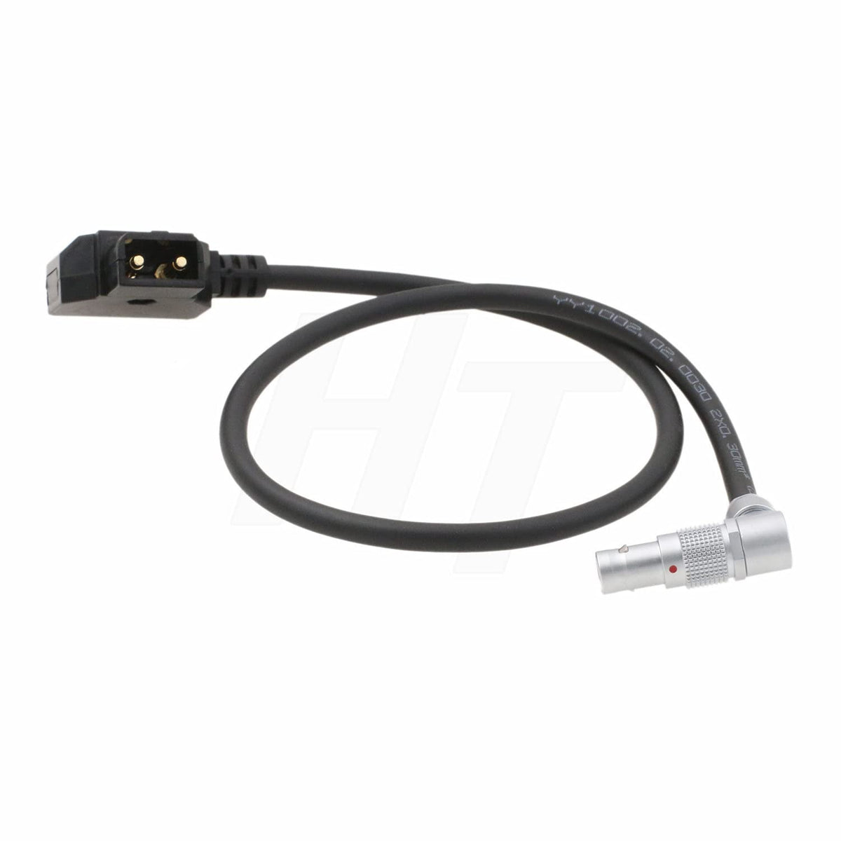 Power Cable D-tap to Right Angle 2 Pin Female Pack of 2 F250