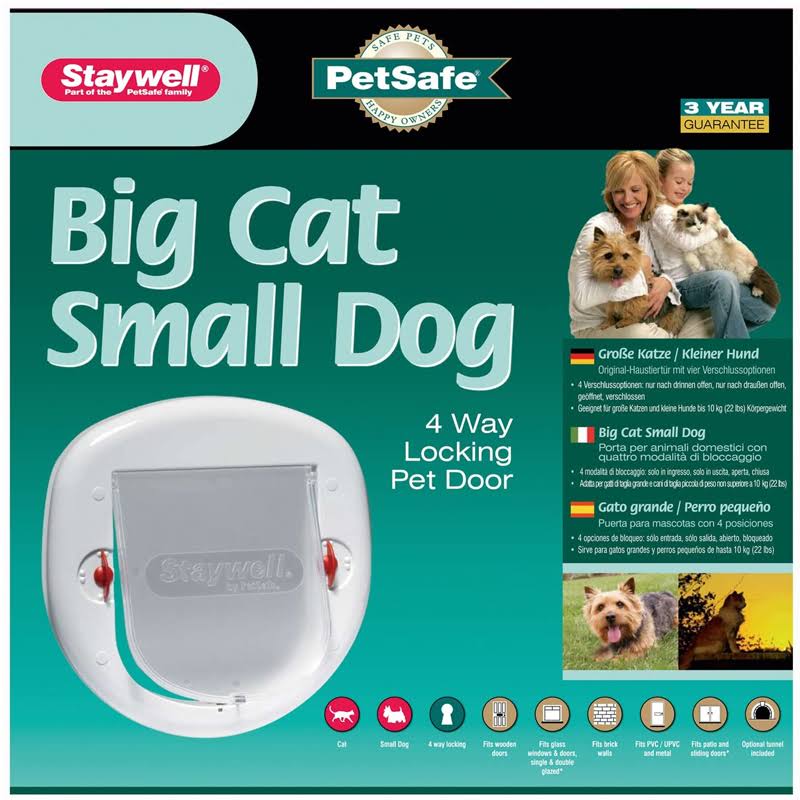White Pet Door N94276