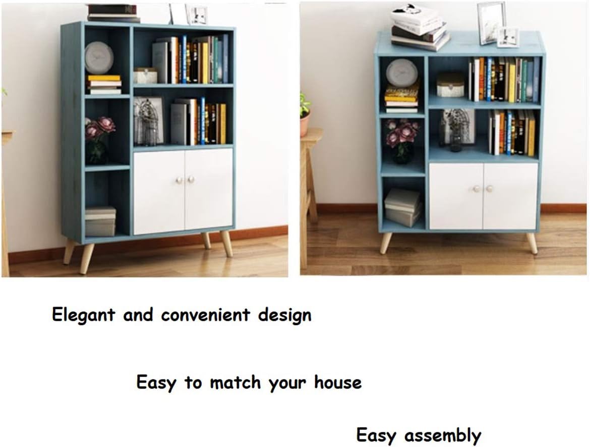 Blue Storage Sideboard with 2 Doors N4498