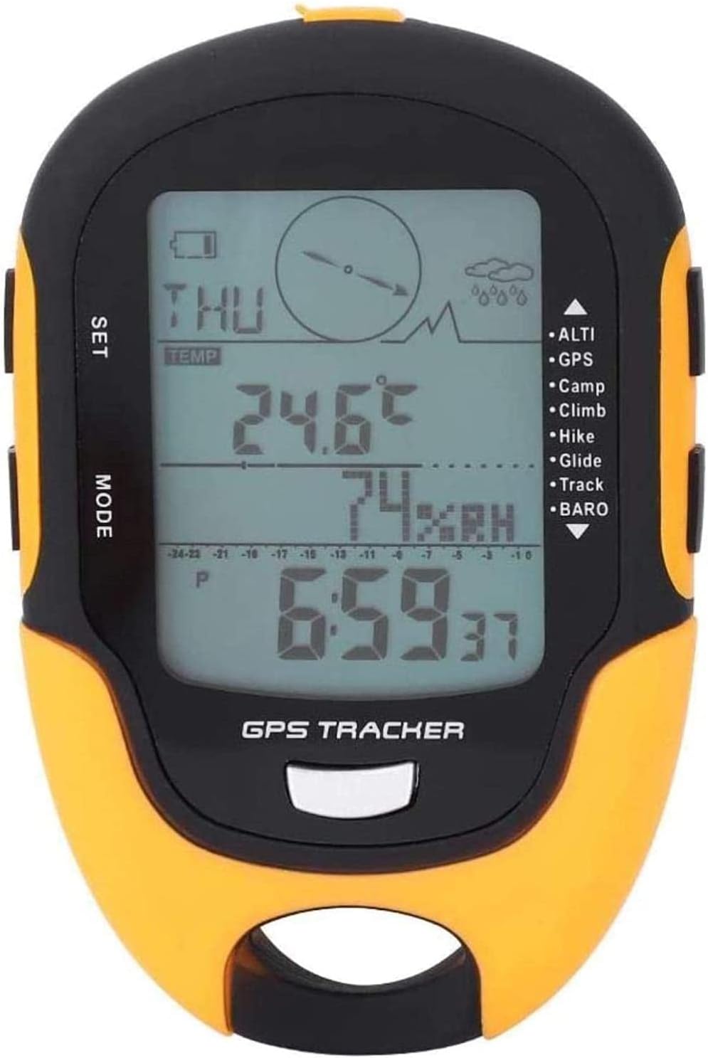 Digital IPX4 Waterproof Altimeter Barometer N723
