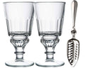 10 oz Absinthe Glasses with Spoon Set of 2 M89770