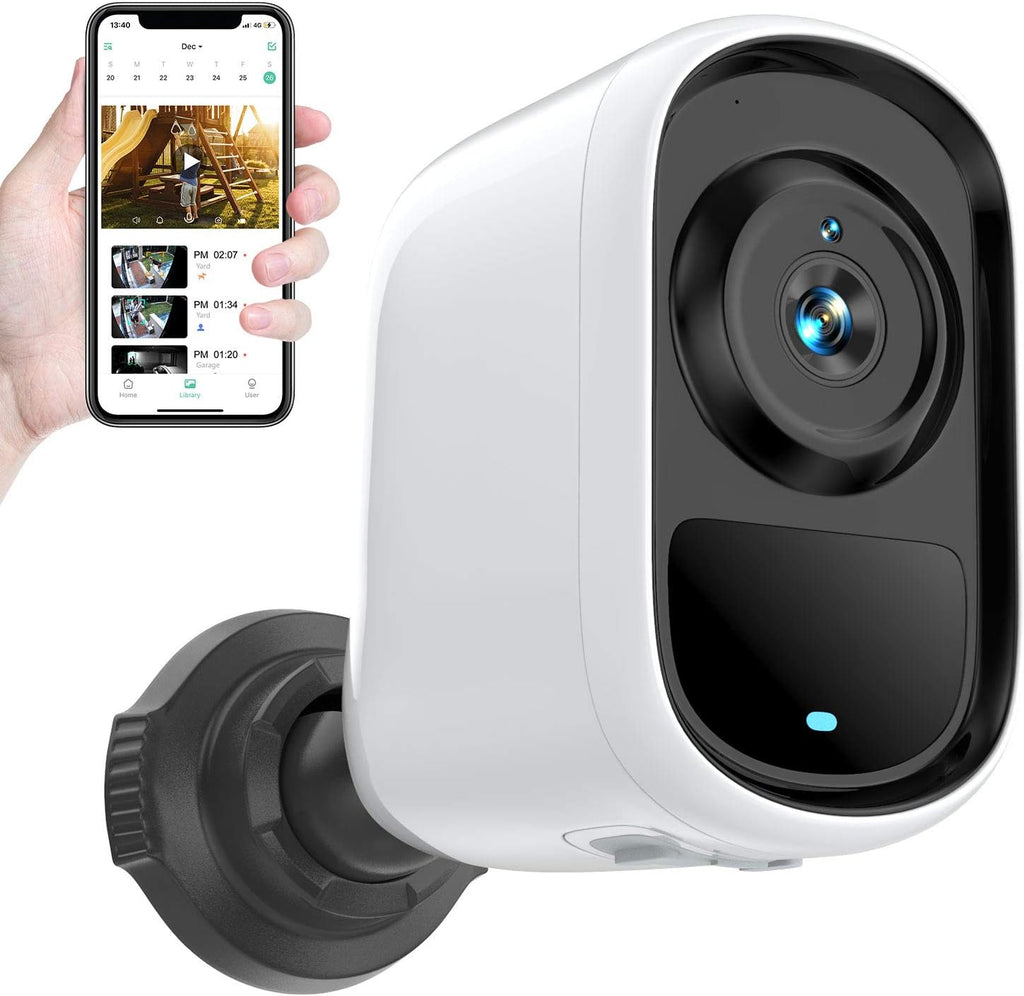 Wireless Outdoor Security Camera 1080P HD Night Vision Waterproof V4851