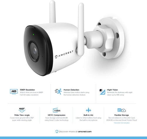 1080P WiFi Outdoor Security Camera G8667