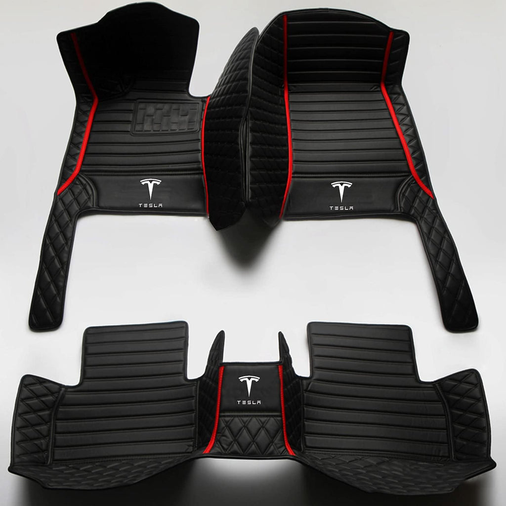 Waterproof Non-Slip All Weather Leather Car Floor Mat Q166308
