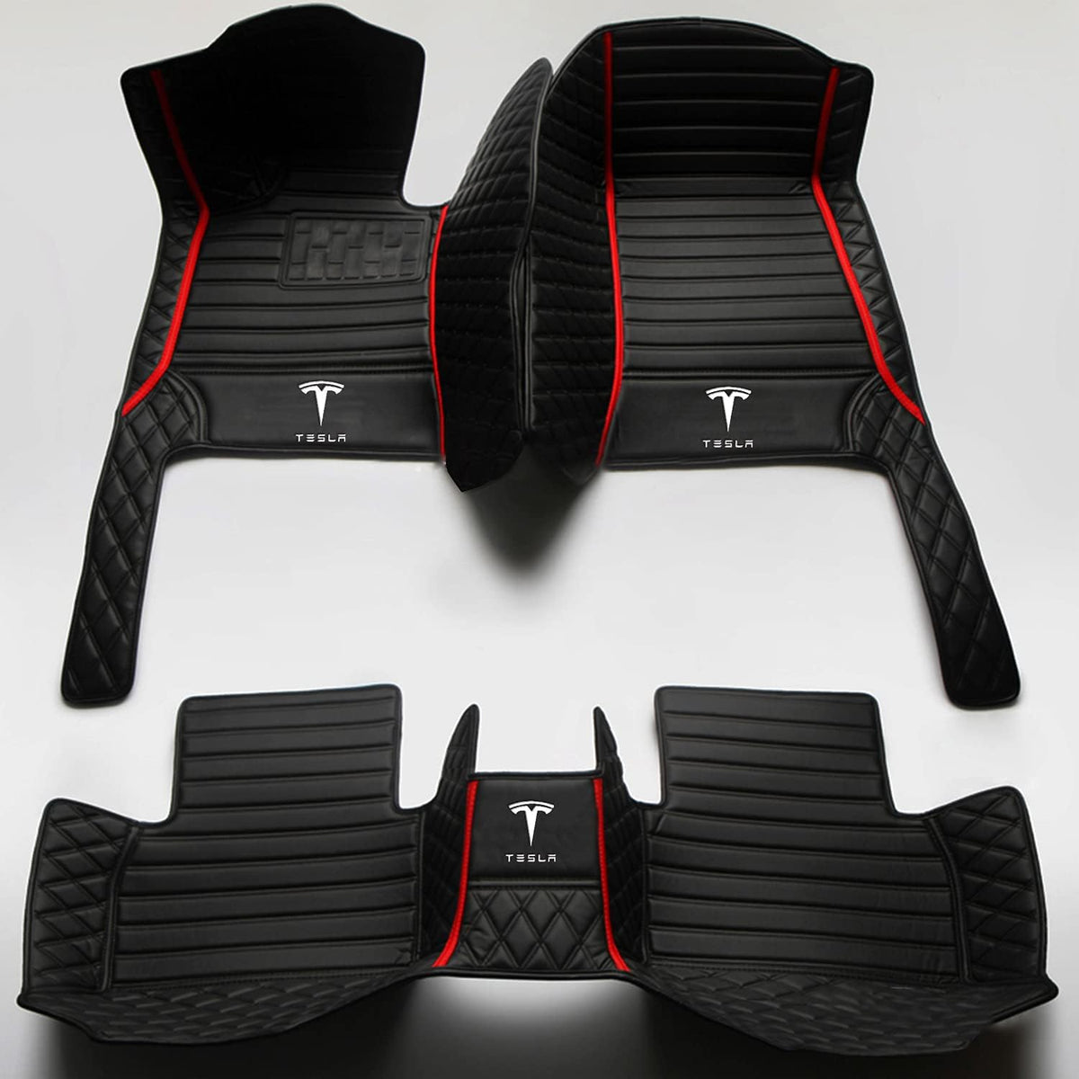 Waterproof Non-Slip All Weather Leather Car Floor Mat Q166308