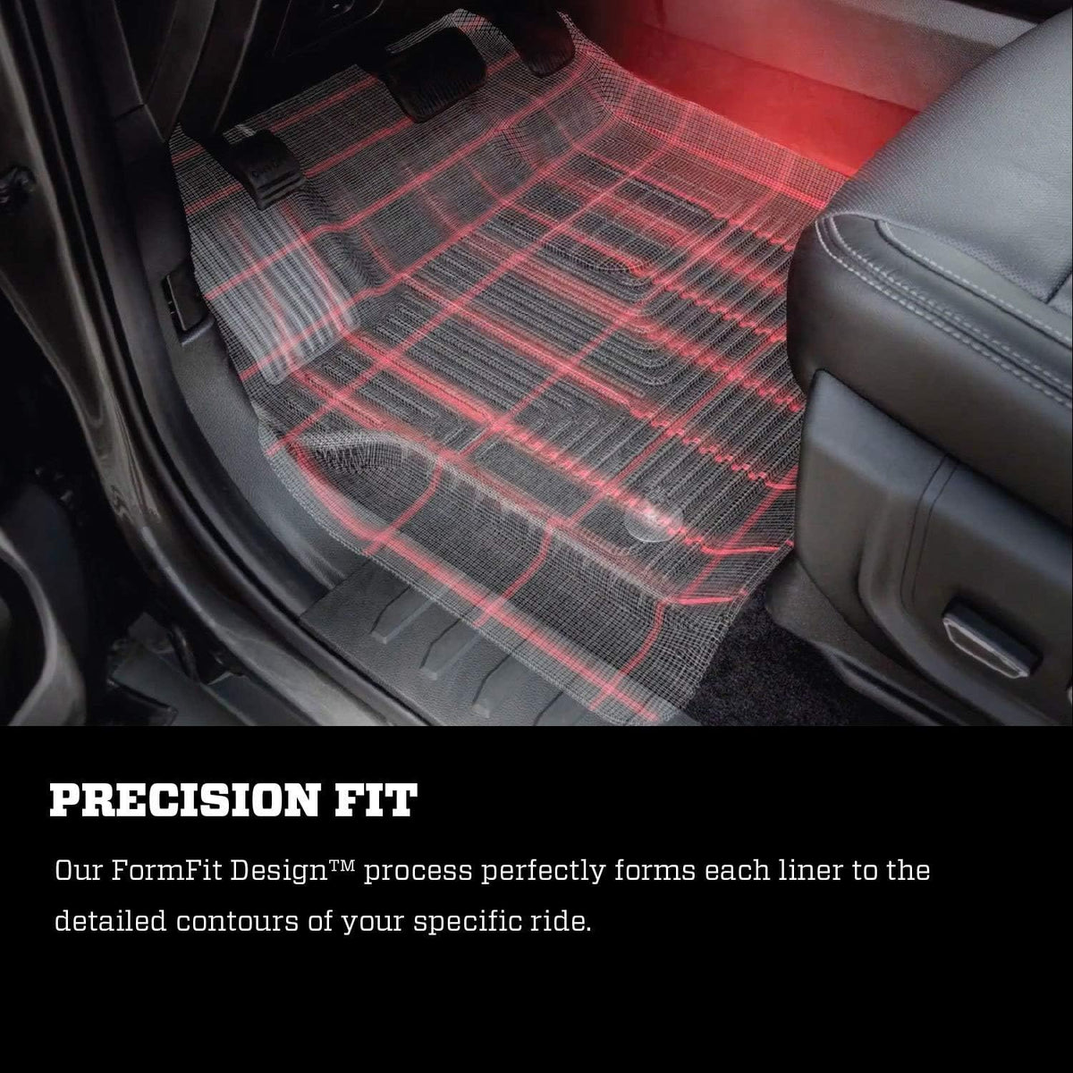 Black 2nd Seat Floor Liner X453