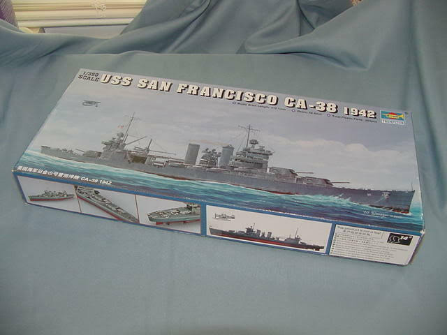 1/350 USS San Francisco CA-38 1942 E6209