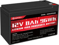 12V 8Ah LiFePO4 Deep Cycle Battery N43185